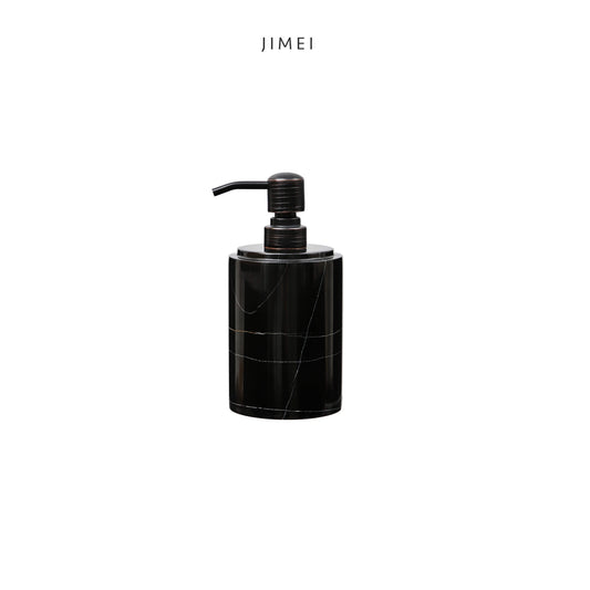 Black Marble Soap Dispenser Hand