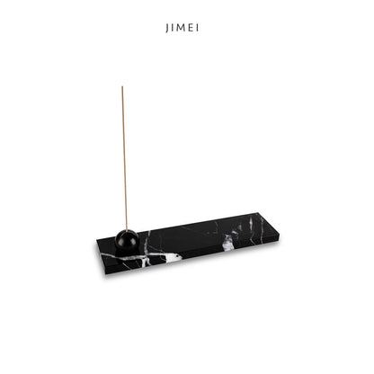 Marble Black Incense Holder