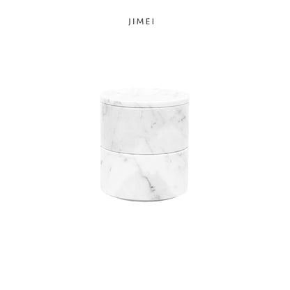 Marble Jewelry Box Organizer l Two-Tier