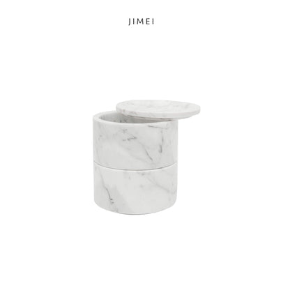 Marble Jewelry Box Organizer l Two-Tier