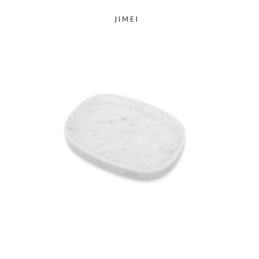 Marble Oval Vanity Tray